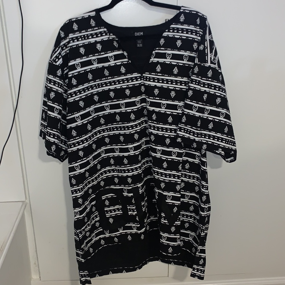 Diem Dashiki Style Shirt View 6